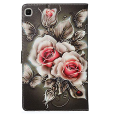 Чохол BeCover Smart Case для Samsung Galaxy Tab S6 Lite (2024) 10.4“ P620/P625/P627 Black Rose (711286)