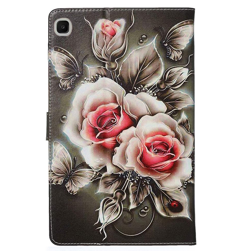 Чохол BeCover Smart Case для Samsung Galaxy Tab S6 Lite (2024) 10.4“ P620/P625/P627 Black Rose (711286)