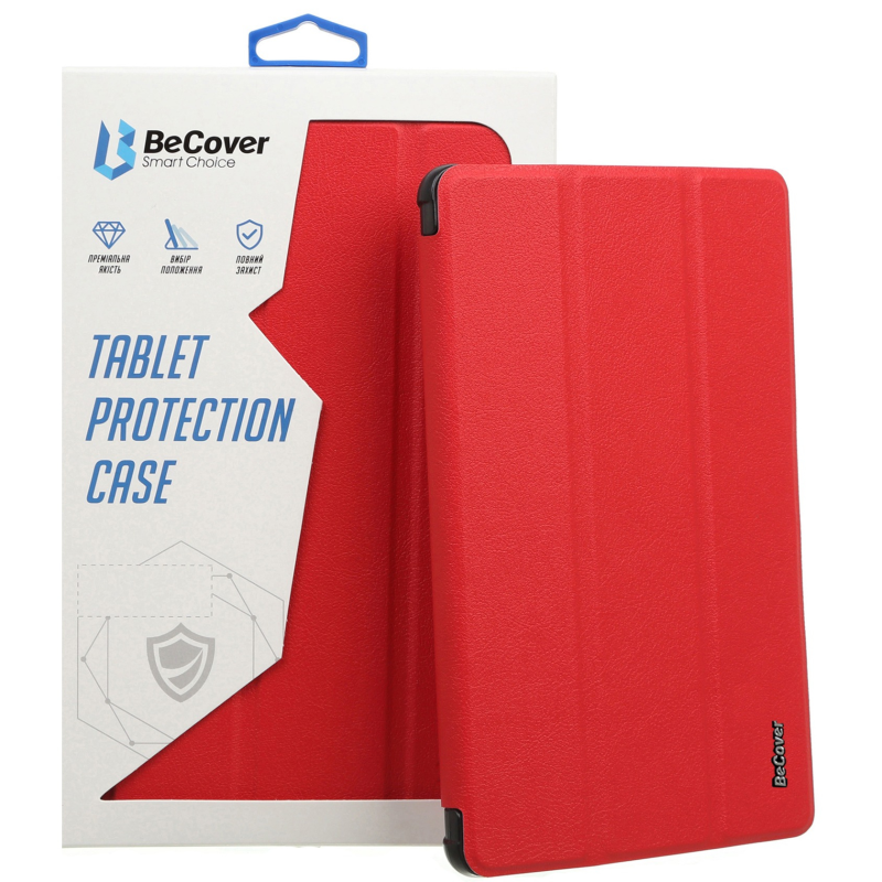 Чохол-книжка BeCover Flexible TPU Mate для Lenovo Tab M10 Plus TB-125F (3rd Gen)/K10 Pro TB-226 Red (712526)