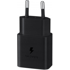 Мережевий зарядний пристрій Samsung EP-T1510X Black, 1хUSB Type-C, 15W (EP-T1510NBEGEU)