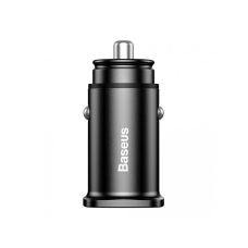 Автомобільний зарядний пристрій Baseus Square Metal (2USB, 5A) 30W Black (CCALL-DS01)