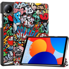 Чохол BeCover Smart Case для Xiaomi Redmi Pad SE 8.7“ Graffiti (711913)