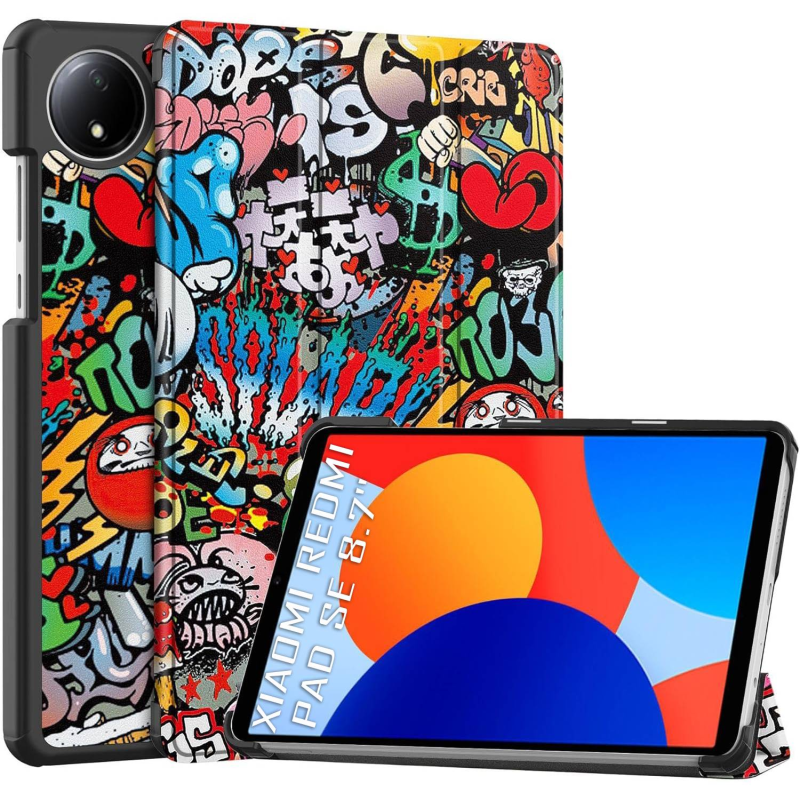 Чохол BeCover Smart Case для Xiaomi Redmi Pad SE 8.7“ Graffiti (711913)