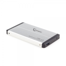 Зовнішня кишеня Gembird для підключення SATA HDD 2.5“, USB 3.0, Silver (EE2-U3S-2-S)