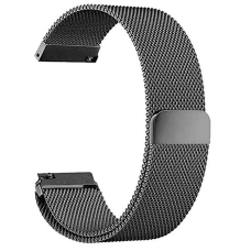 Ремінець BeCover Milanese Style для Samsung Galaxy (20mm)/Watch 5/ Watch 4 40/44mm/Watch 4 Classic 42mm/Watch Active/Active 2 40/44mm/Watch 3 41mm/Gear S2/Classic/Gear Sport Gray (707673)