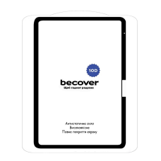 Захисне скло BeCover 10D для Apple iPad Air 13“ M2/M3 (2024/2025) Black (711676)
