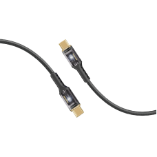 Кабель Promate Lucidline-CC200 USB Type-C - USB Type-C (M/M), 5 A, 100 W, 2 м, Black