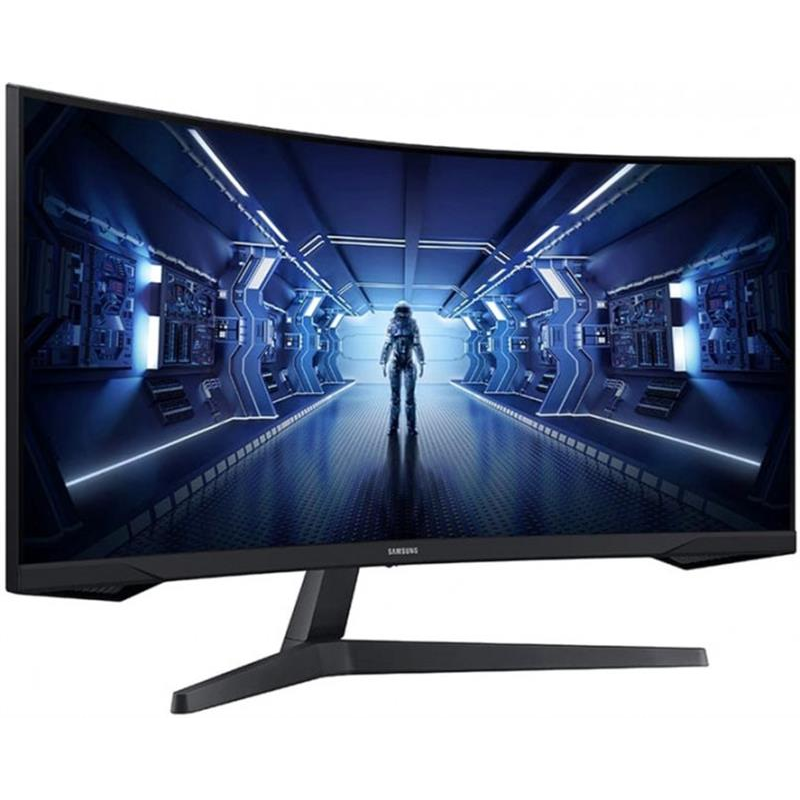 Монiтор Samsung 34“ Odyssey G5 (LC34G55TWWIXCI) VA Black Curved