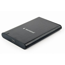 Зовнішня кишеня Gembird SATA HDD 2.5“, USB 3.1, алюміній, Black (EE2-U3S-6)