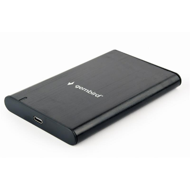 Зовнішня кишеня Gembird SATA HDD 2.5“, USB 3.1, алюміній, Black (EE2-U3S-6)