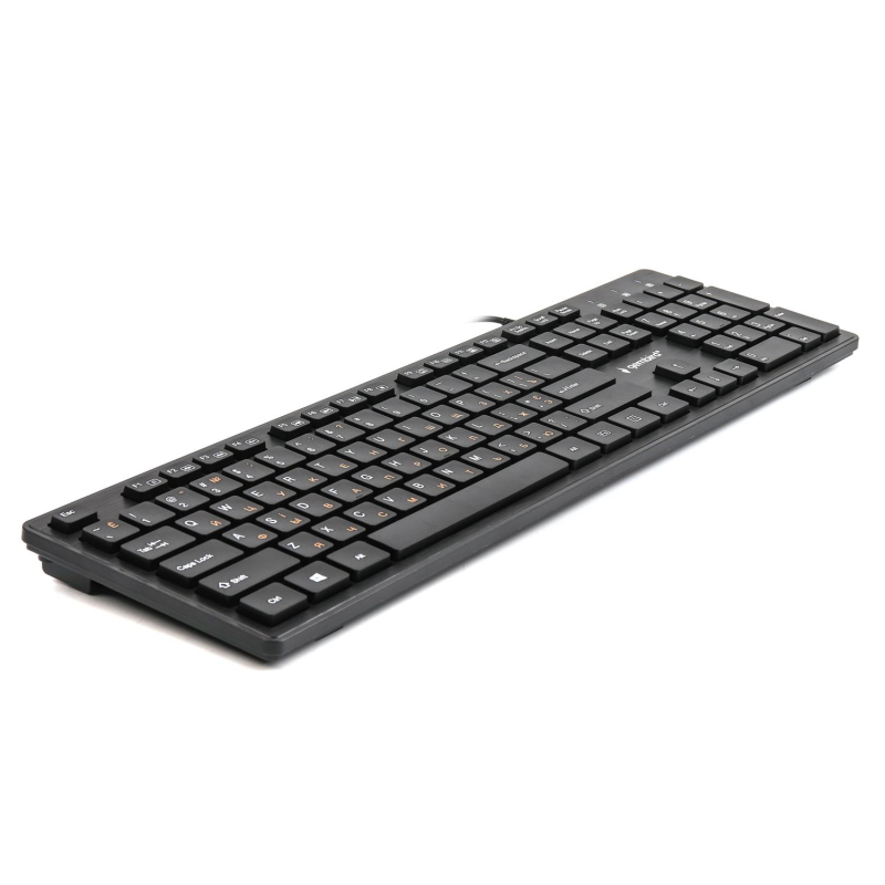 Клавіатура Gembird KB-MCH-03-UA Ukr Black