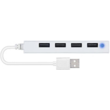 USB-хаб SpeedLink Snappy Slim 4 ports White (SL-140000-WE)