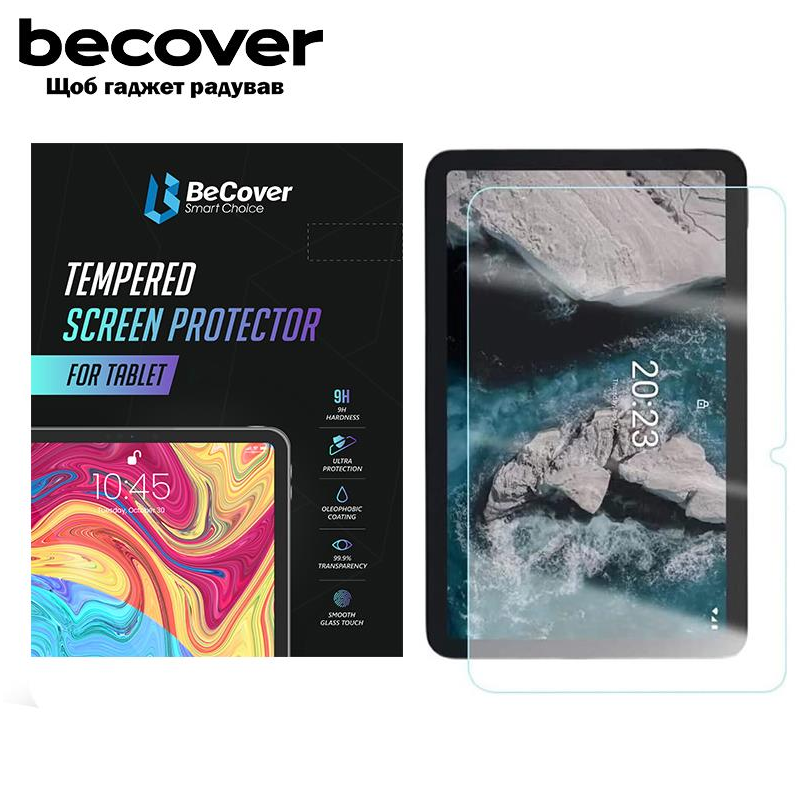Захисне скло BeCover для Nokia T21 10.4“ (708798)
