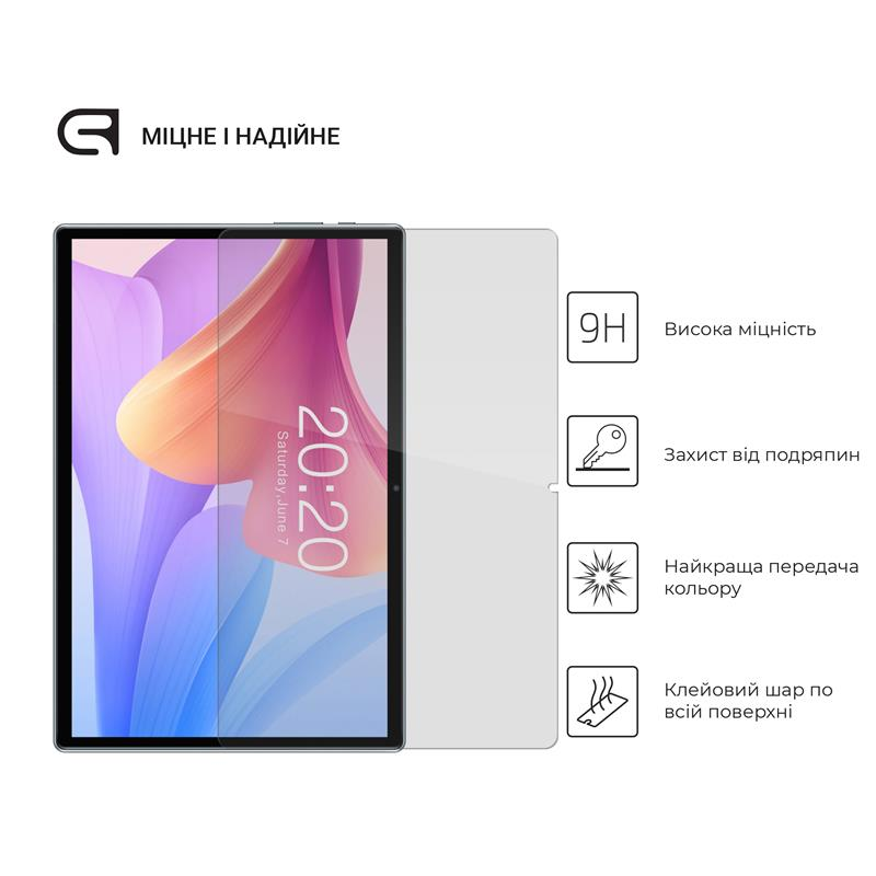 Захисне скло Armorstandart Glass.CR для Teclast P20S, 2.5D (ARM67194)