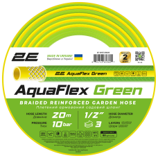 Шланг 2Е AquaFlex Green 1/2“ 20м (2E-GHE12GN20)