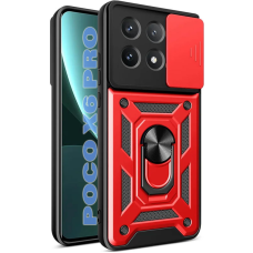 Чохол-накладка BeCover Military для Poco X6 Pro Red (711160)