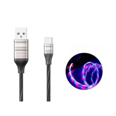 Кабель Remax RC-130a USB - USB Type-C (M/M), 1 м, Black (6954851231707)