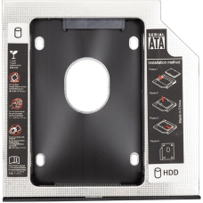 Адаптер HDD 2.5“ для ноутбука у відсік CD-ROM PowerPlant HB390014 (12.7 мм)