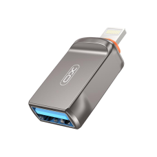 Адаптер XO USB - Lightning (F/M) Grey (NB281A-IA.tranish)