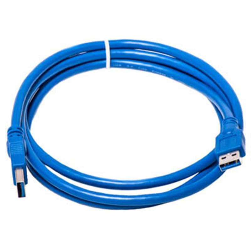 Кабель PowerPlant (KD00AS1228) USB3.0(AM)-USB3.0(AM), 1.5м, синій