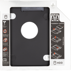 Адаптер HDD 2.5“ для ноутбука у відсік CD-ROM PowerPlant HB390007 (9.5 мм)