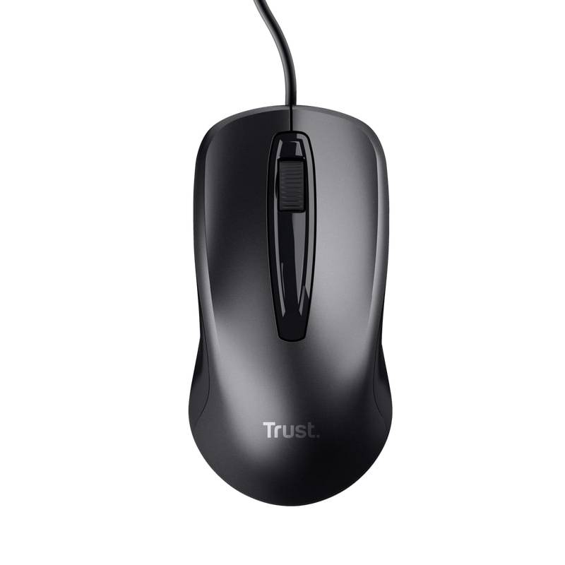 Миша Trust Carve Black (23733)