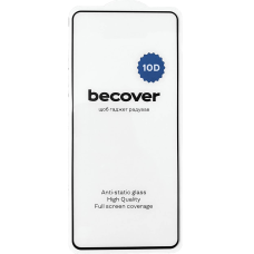 Захисне скло BeCover для Motorola Moto G04 / E14 10D Black (711895)