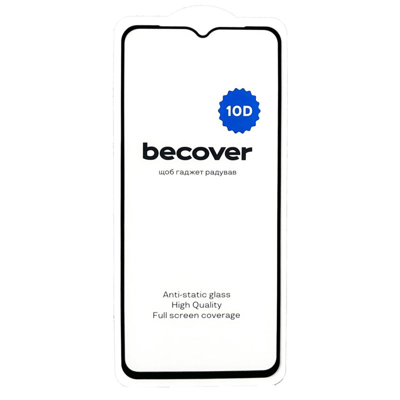 Захисне скло BeCover для Samsung Galaxy A04e SM-A042 10D Black (711347)