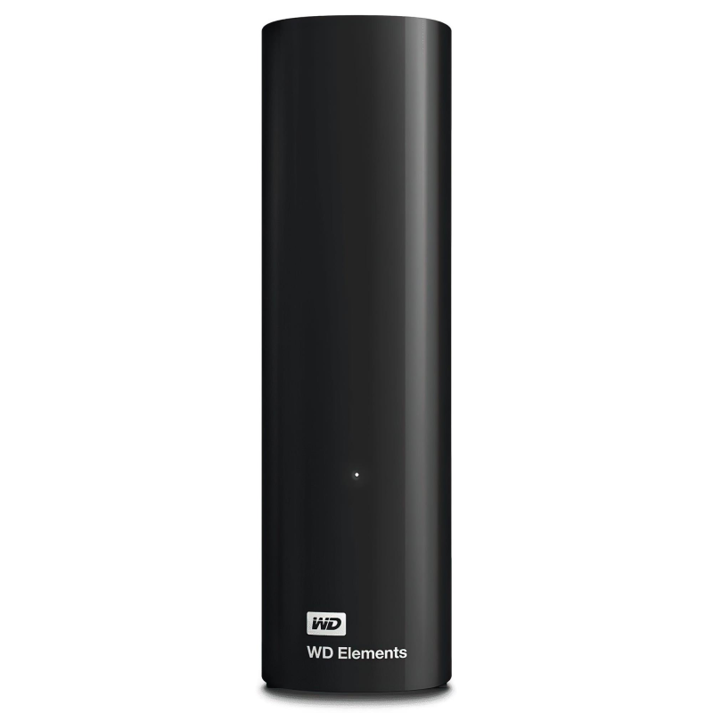 Зовнішній жорсткий диск 3.5“ USB 12.0TB WD Elements Desktop Black (WDBWLG0120HBK-EESN)