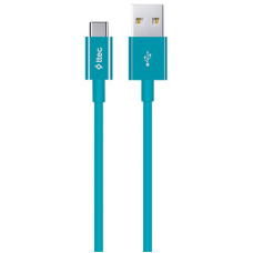 Кабель Ttec USB - USB Type-C (M/M), 1.2 м, Turquoise (2DK12TZ)