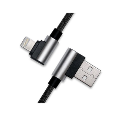 Кабель REAL-EL Premium USB - Lightning (M/M), 1 м, чорний (EL123500034)