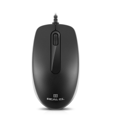 Миша REAL-EL RM-217 Black (EL123200038)