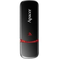 Флеш-накопичувач USB 64GB Apacer AH333 Black (AP64GAH333B-1)