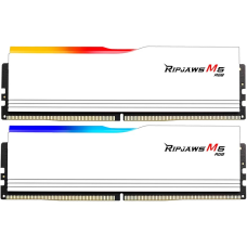 Модуль пам`ятi DDR5 2x32GB/6400 G.Skill Ripjaws M5 RGB White (F5-6400J3239G32GX2-RM5RW)
