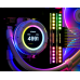 Система водяного охолодження ID-Cooling Space LCD SL360 White