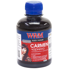 Чорнило WWM Universal Carmen для Сanon серій PIXMA iP/iX/MP/MX/MG Black (CU/B) 200г