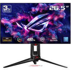 Монітор Asus 26.5“ ROG Swift PG27AQDP (90LM0A20-B01A70) OLED Black 480Hz