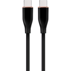 Кабель Cablexpert USB Type-C - USB Type-C (M/M), 3 A, 60 W, 1.5 м, Black (CC-USB2S-CMCM-1.5M-BK)
