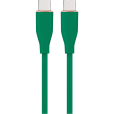 Кабель Cablexpert USB Type-C - USB Type-C (M/M), 3 A, 60 W, 1.5 м, Green (CC-USB2S-CMCM-1.5M-G)