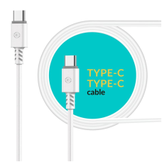 Кабель Piko CB-TT11 USB Type-C-USB Type-C (M/M) 1.2 м White (1283126504020)