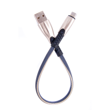 Кабель Dengos USB - microUSB (M/M) 0.25 м Grey (PLS-M-SHRT-PLSK-GREY)