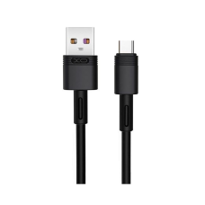 Кабель XO USB - USB Type-C (M/M), 5А, 1 м, Black (NB-Q166-AС.black)