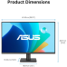 Монітор Asus 27“ VA279HG (90LM04J1-B02371) IPS Black 120Hz