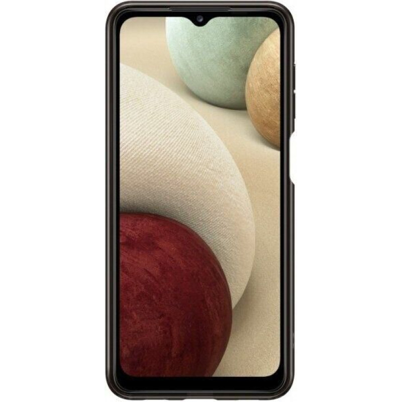Чохол-накладка Samsung Soft Clear Cover для Samsung Galaxy A12 SM-A125/SM-A127 Black (EF-QA125TBEGRU)