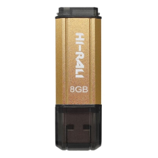 Флеш-накопичувач USB 8GB Hi-Rali Stark Series Gold (HI-8GBSTGD)