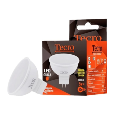 Лампа світлодіодна Tecro 5W GU5.3 3000K (TL-MR16-5W-3K-GU5.3)
