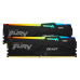 Модуль пам`яті DDR5 2x16GB/6000 Kingston Fury Beast RGB Black (KF560C36BBE2AK2-32)