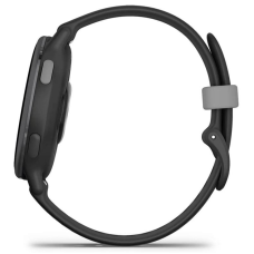 Смарт-годинник Garmin Vivoactive 5 Slate Aluminum Bezel with Black Case and Silicone Band (010-02862-5A)