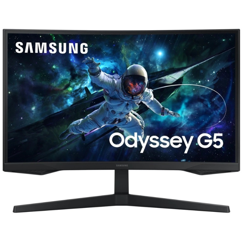 Монiтор Samsung 32“ Odyssey G5 S32CG550 Black (LS32CG550EIXCI) VA Black