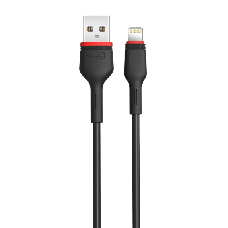 Кабель XO NB-P171 USB - Lightning, (M/M), 2.4A 1 м Black (6920680873647)